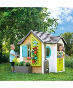 Drevený záhradný domček pre deti